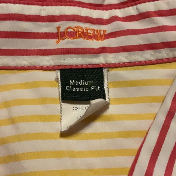 J. Crew Vintage Mixed Stripe Classic Fit Button Down Shirt - Picture 7 of 7